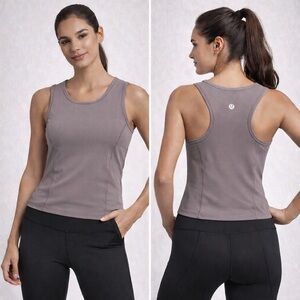 Lululemon Athletica Gray Tank Top